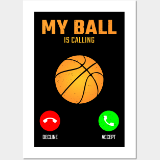 funny basketball Posters and Art